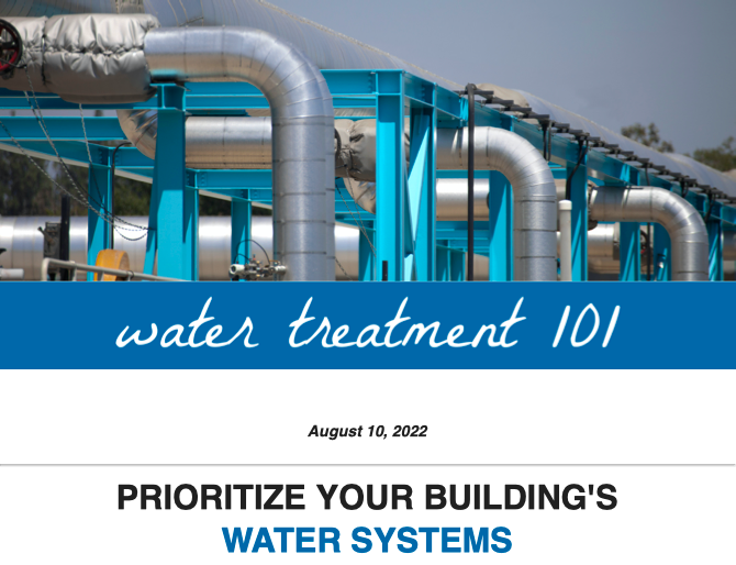 What is water treatment and why is it needed